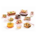 thumbnail image 4 of Starfrit LocknLock Glass Food Storage Container, Rectangular, Capacity of 34oz / 1L, 4 of 8