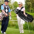thumbnail image 3 of Ladies Womens Complete Golf Clubs Set 10 Pieces Includes Alloy Driver Black, 3 of 10