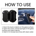 thumbnail image 4 of PRETXORVE Shoes Sponge Portable Safe Soft Stain Removal Ergonomic Leather Boot Sponge For Home Travel, 4 of 9