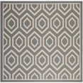 thumbnail image 1 of Safavieh Tapis Anthracite Intérieur Extérieur - Carré 7 Pieds10 Pouces, 1 of 4