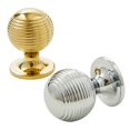 thumbnail image 4 of Suyin Queen Anne Reeded Door Knob Beehive Cabinet Knobs Solid Brass Material, 4 of 7