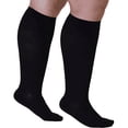 thumbnail image 3 of Decodeary Compression Socks Wide Calf Health Care Long-lasting Black Skin Color Professional Practical Long-lasting Elderly Skin Clor/Toe M, 3 of 9