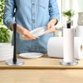 thumbnail image 1 of Kitchen Vertical Tissue Holder, Non Perforated Tissue Holder, Restaurant Roll Holder, Stainless Steel Tabletop Tissue Holder, 1 of 1