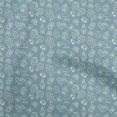 thumbnail image 1 of oneOone Rayon Dusty Blue Fabric Travel Fabric For Sewing Printed Craft Fabric By The Yard 56 Inch Wide, 1 of 4