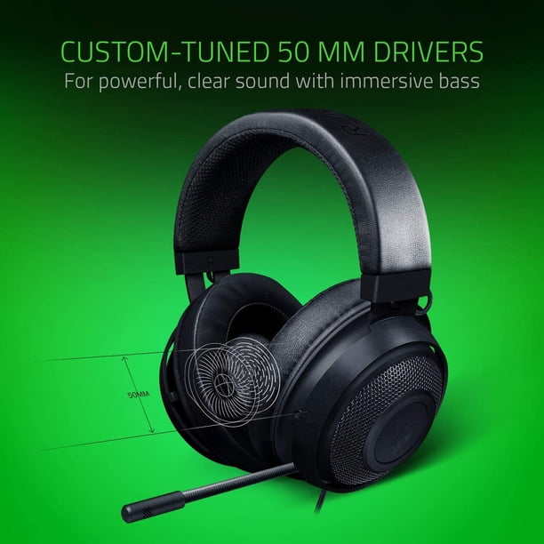 Razer Kraken Gaming Headset: Lightweight Aluminum Frame