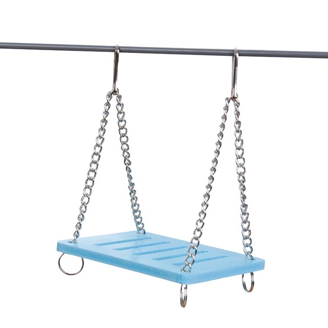 Hamster Swing Toy Funny Plastic Hamster Hanging Swing Small Animal Chew Toy