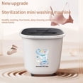 thumbnail image 4 of LSLJS Mini Portable Washing Machine, Bucket Washer for Clothes Laundry, Underwear Washing Machine for Camping, RV, Travel, Small Spaces, Washing Machine, 4 of 9