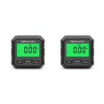 thumbnail image 4 of Shengyu 1/2/3 Level Box Protractor 490° Levels Gauge Bevel Gauges with Magnetic Base Electronic Angle Protractors Measuring Tools Black/Type 1 2PCS, 4 of 6
