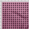 thumbnail image 3 of oneOone Polyester Lycra Fabric Gingham Check Decor Fabric Printed BTY 56 Inch Wide, 3 of 4