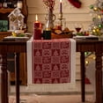 thumbnail image 4 of Dvkptbk Nappe de Noël Drapeau de Table Rouge de Noël Imperméable Décoration Housse d'Armoire Tv Tissu Table Basse Longue Nappe Fournitures de Décoration de Noël Décorations de Noël, 4 of 6