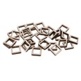 thumbnail image 1 of simhoa Plaque Carrée Creuse en Bois Rustique Non Fini Ornements pour Fabrication de Modèles Bricolage 30 Pcs 20x20mm, 1 of 8