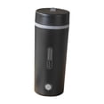 thumbnail image 3 of Portable Electric Heating Kettle Tea Hot Water Kettle Stainless Steel Multipurpose 350ml Small Water Boiler for Tea Milk Home Black, 3 of 8