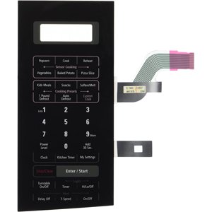 Commutateur Membrane Compatible Samsung Microwave Smh9187B DE34-00330C
