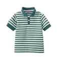 thumbnail image 4 of Polos pour Garçons à Rayures Chemises d'Uniforme Scolaire Chemise de Rugby Boutonnée à Manches Courtes 5-6 Ans Mode Garçons, 4 of 8