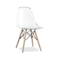 thumbnail image 1 of Heavenly Collection Clear Wood Chair, 1 of 6