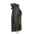 thumbnail image 4 of Xingqing Women Lady Hooded Thick Jacket Long Sleeve Drawstring Design Windbreaker Coat, 4 of 7