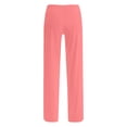 thumbnail image 4 of FAIWAD Pantalon de Pyjama Femme Décontracté Confortable Ample Pantalon de Maison Extensible à Cordon Bas de Pyjama Pantalon Tenue d'Intérieur, 4 of 5