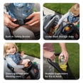 thumbnail image 3 of Step2 Whisper Ride Cruiser Grey Push Riding Toys for Toddlers Ages 18 Months to 4 Years, 3 of 9