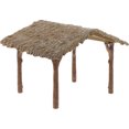 thumbnail image 1 of Miangastore Cabanon Miniature au Toit de Chaume Cabanon Miniature Détachable en Paille pour Micro-Ferme, 1 of 8