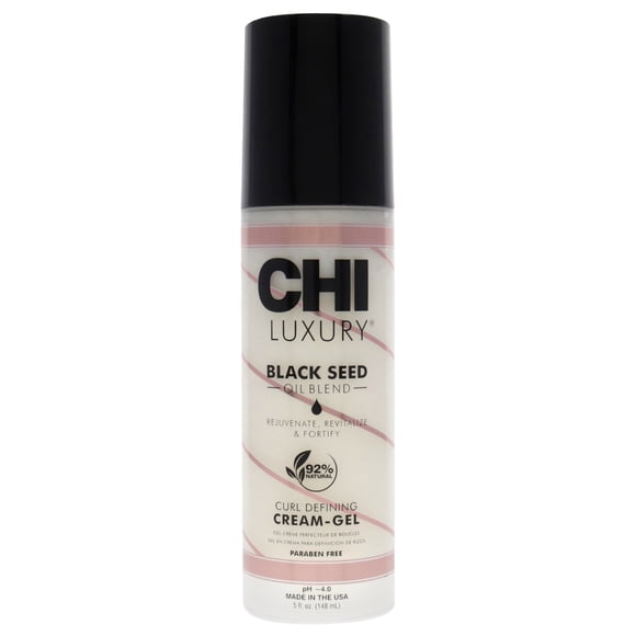 Luxury Black Seed Oil Curl Defining Cream Gel by CHI for Unisex - 5 oz Cream