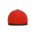 thumbnail image 2 of CTH Casquette Snapback Vintage 2 Tons, Rouge Noir, 2 of 2