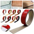thumbnail image 2 of Visland Door Seal Strip Self-Adhesive Floor Transition Strip Simple Installation Easy Cut PVC Edge Guard Seamless Floor Corner Cover, 2 of 7