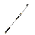 thumbnail image 1 of 1pc Portable Fishing Rod Ultralight Carbon Fiber Telescopic Pole - White, 2.1M, 1 of 8