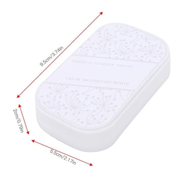 Ccdes Tampon Encreur, Tampon Encreur Bricolage, Tampon Encreur Couleur Métal Grand Bricolage Fait Main Tampon en Caoutchouc Carnet de Horaire Tampon Encreur