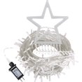 thumbnail image 1 of Jinsinto Outdoor Christmas decoration Starlight string party decoration (warm white), 1 of 4