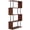 Walunt, variant on HOMCOM Storage Display Unit Bookshelf Bookcase Dividers Z Shaped Walnut