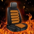 thumbnail image 2 of Hearth & Gear 24V Heated Car Seat Cushion 45 65 ℃ Heated Car Seat Cushion With Elastic Band Quick Heating Intelligent Control Car Seat Heating Pad For Winter Car Seat, 2 of 7