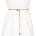 thumbnail image 5 of Unique Bargains Women's Rhinestone Sparkle Chain Plus Size Waist Belt, 5 of 5
