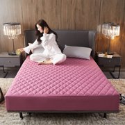 Youkk Mattress Pristine And Protected Easy To Clean Mattress Pad Cover Made Rose Red