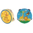 thumbnail image 1 of Finest 2pcs Tambourine little hand Percussion for Children Preschool Musical Toy Gift, 1 of 8