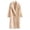 Beige, variant on EGNMCR Long Sleeve Hoodless Casual Outwear & Jackets Women's Fall And Winter Solid Color Loose Cardigan Artificial Teddy Long Sleeve Thickened Warm Long Coat Women Coat