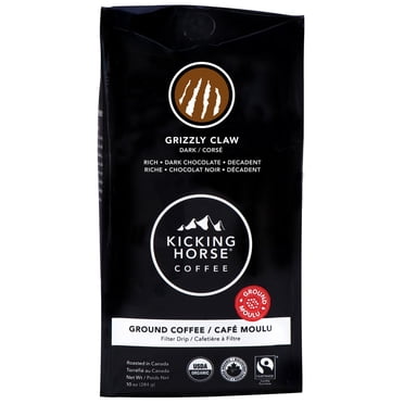 Kicking Horse Coffee - Grizzly Claw - Dark Roast - 284g Ground