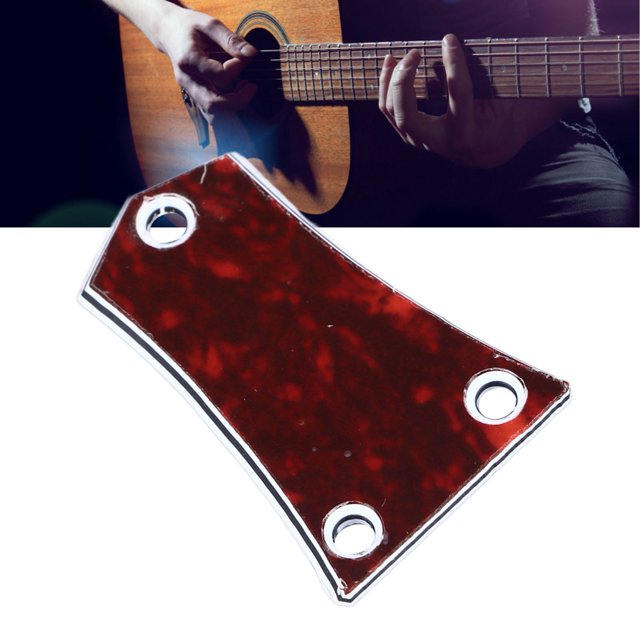 Plastic Guitar Rod Cover 3 Hole Electric Guitar Rod Cover Plate For All Makes And Models Of Electric Guitars