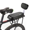 thumbnail image 2 of Amdohai Bike Back Seat PU Leather Soft Cushion Rear Rack Seat with Backrest, 2 of 7
