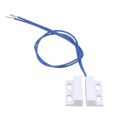 BQLZR Interrupteur à Roseau de Proximité Magnétique N.O. Blanc 110-220V pour Porte