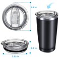 thumbnail image 3 of Couvercles de Remplacement pour Gobelet 20 Oz, Étanches, Résistants aux Éclaboussures, Couvercles pour Gobelets Yeti Rambler et Plus, 3 of 7