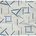 thumbnail image 4 of oneOone Organic Cotton Poplin Twill Fabric Line Geometric Print Fabric By Yard 42 Inch Wide, 4 of 4