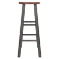 thumbnail image 3 of Winsome Ivy 29" Bar Stool teak/Gray Finish, 3 of 5