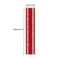 thumbnail image 3 of Pink Table Runner 33 cm x 180 cm Polyester Festive Dining Table Mat for Weddings Anniversaries and Holiday Gatherings, 3 of 7