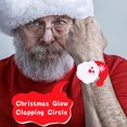 thumbnail image 3 of XZNGL Christmas Glow Bracelet Clap Circle, 3 of 5
