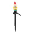 thumbnail image 1 of Solar Powered Garden Light Outdoor Lawn Courtyard Decorative Lamp with Santa Claus Decor, 1 of 6