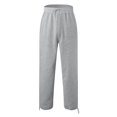 thumbnail image 3 of Men‘S Casual Solid Jogging Elastic Mid Waisted Sports Pants With Pockets Streetwear, 3 of 4
