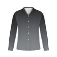 thumbnail image 3 of Birdeem Chemises pour Hommes Manches Longues Boutonnées Mode Décontractée Imprimée Bouton Col Rabattu Chemise Chemise Hauts Été Chemises Manches Longues pour Hommes, 3 of 4