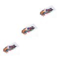 thumbnail image 3 of maskred Pack of 50 Brake Wires Aluminum Alloy Tail Caps Replacement Derailleur Shifter Cable Protector Ends Cycling Accessory Mixed Color 3Set, 3 of 6