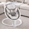 thumbnail image 2 of Evolur SootheSway Swing, White, 2 of 7