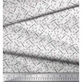 thumbnail image 2 of Soimoi Modal Satin Fabric Baseball Sports Print Sewing Fabric Yard 42 Inch Wide, 2 of 3